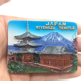 Kiyomizu Temple Kyoto Japan Fridge Magnet 3D Resin