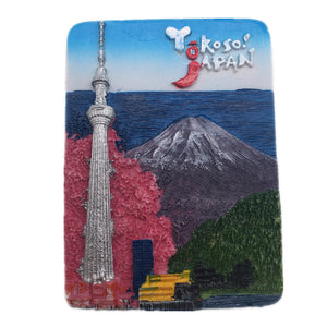 Tokyo Tower Japan Fridge Magnet 3D Resin