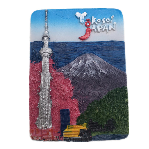 Tokyo Tower Japan Fridge Magnet 3D Resin