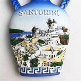 Sanrotini Greece Fridge Magnet 3D Resin