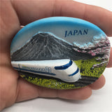 Mount Fuji Japan Fridge Magnet 3D Resin