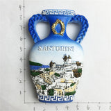 Sanrotini Greece Fridge Magnet 3D Resin