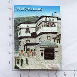 Pilio Greece Fridge Magnet 3D Resin