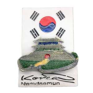 Shizuoka Flag South Korea Fridge Magnet 3D Resin