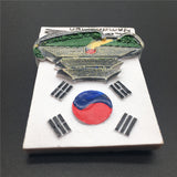 Shizuoka Flag South Korea Fridge Magnet 3D Resin