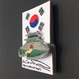 Shizuoka Flag South Korea Fridge Magnet 3D Resin