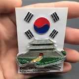 Shizuoka Flag South Korea Fridge Magnet 3D Resin