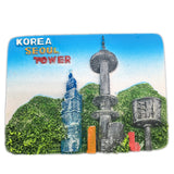 Seoul Tower South Korea Fridge Magnet 3D Resin