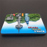 Seoul Tower South Korea Fridge Magnet 3D Resin