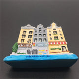 Amsterdam Holland Netherlands Fridge Magnet 3D Resin