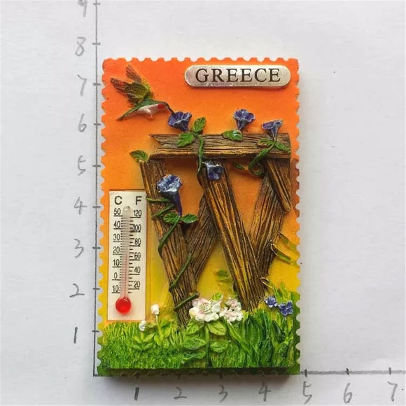 Parikia Greece Fridge Magnet 3D Resin