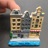 Amsterdam Holland Netherlands Fridge Magnet 3D Resin