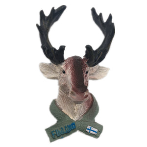 Elk Finland Fridge Magnet 3D Resin