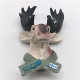 Elk Finland Fridge Magnet 3D Resin