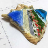 Leptokaria Greece Fridge Magnet 3D Resin