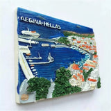 Aegina Greece Fridge Magnet 3D Resin