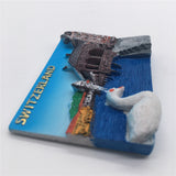 Lucerne Switzerland Fridge Magnet 3D Resin