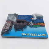 Lucerne Switzerland Fridge Magnet 3D Resin