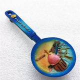 Santorini Spoon Greece Fridge Magnet 3D Resin