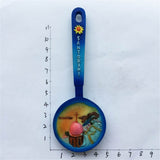 Santorini Spoon Greece Fridge Magnet 3D Resin