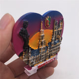 Brussels Belgium Fridge Magnet 3D Resin