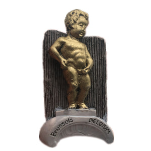 Manneken Pis Bressels Belgium Fridge Magnet 3D Resin