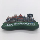 Budapest Hungary Fridge Magnet 3D Resin