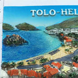 Tolo Greece Fridge Magnet 3D Resin