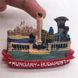 Budapest Hungary Fridge Magnet 3D Resin