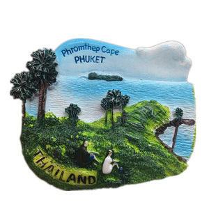 Phuket Thailand Fridge Magnet 3D Resin