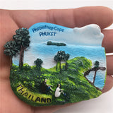 Phuket Thailand Fridge Magnet 3D Resin