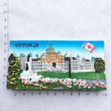 Victoria Canada Fridge Magnet 3D Resin