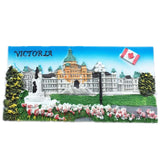 Victoria Canada Fridge Magnet 3D Resin