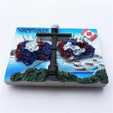 Victoria Canada Fridge Magnet 3D Resin