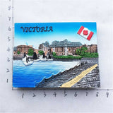 Victoria Canada Fridge Magnet 3D Resin