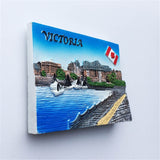 Victoria Canada Fridge Magnet 3D Resin