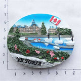 Victoria Canada Fridge Magnet 3D Resin