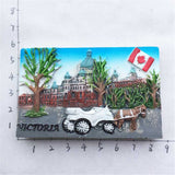 Victoria Canada Fridge Magnet 3D Resin