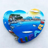 Lipari Italy Fridge Magnet 3D Resin