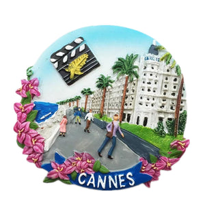 Cannes France Fridge Magnet 3D Resin