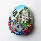 Cannes France Fridge Magnet 3D Resin