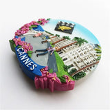 Cannes France Fridge Magnet 3D Resin