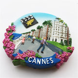 Cannes France Fridge Magnet 3D Resin