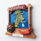 Calabria Tropea Italy Fridge Magnet 3D Resin