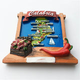 Calabria Tropea Italy Fridge Magnet 3D Resin