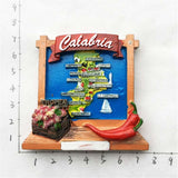 Calabria Tropea Italy Fridge Magnet 3D Resin