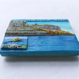 Monemvasia Greece Fridge Magnet 3D Resin