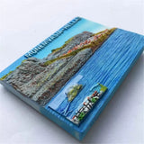 Monemvasia Greece Fridge Magnet 3D Resin