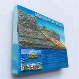 Monemvasia Greece Fridge Magnet 3D Resin