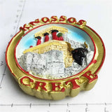 Knossos Crete Greece Fridge Magnet 3D Resin